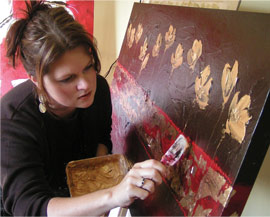 Naomi Crowther Painting